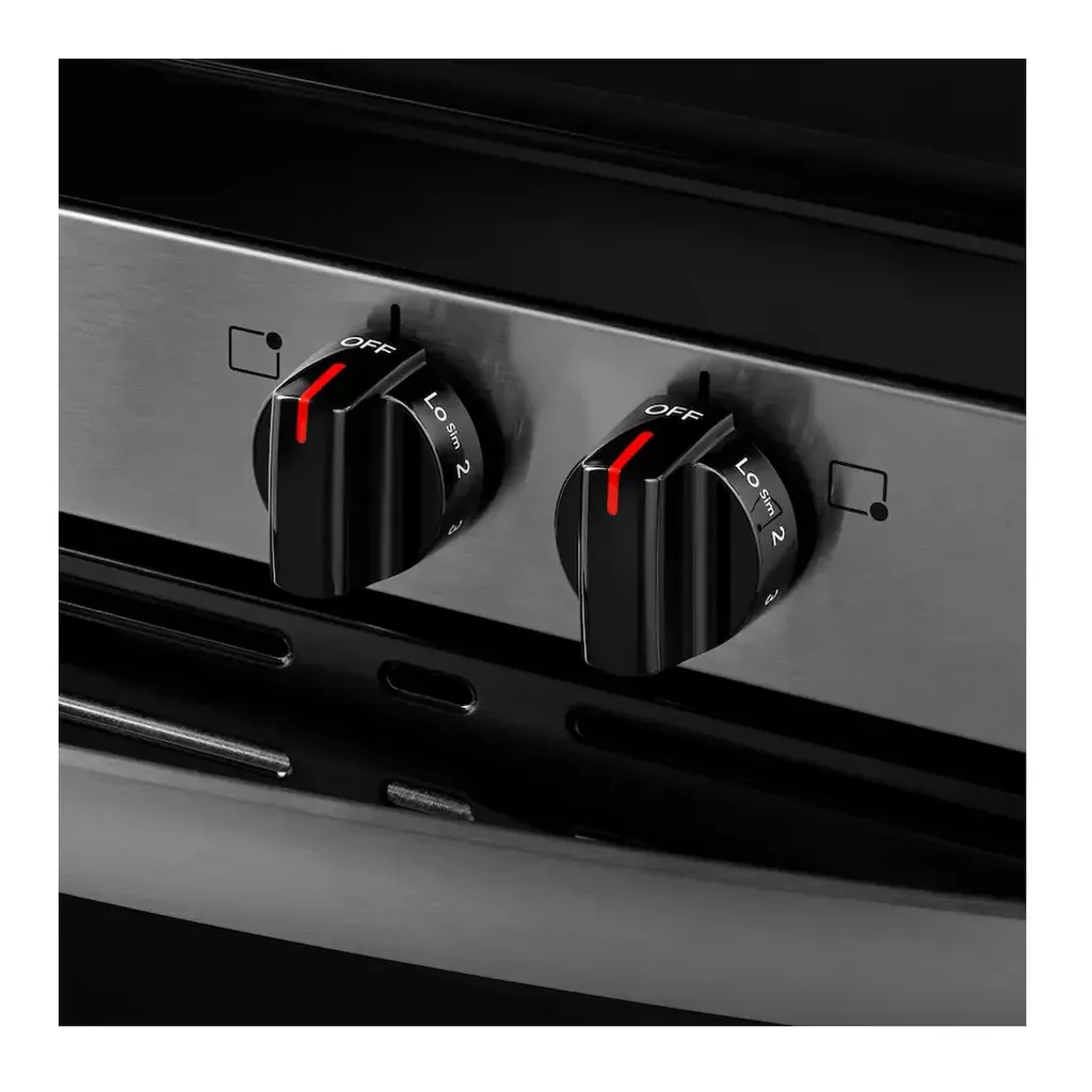 EditionSANI-NS-RGFE50SS26-6633684-06 Insignia - 30 in. Wide 4 Elements 5.3 Cu. Ft. Freestanding Electric Range with Dual-Size Burner and Storage Drawer