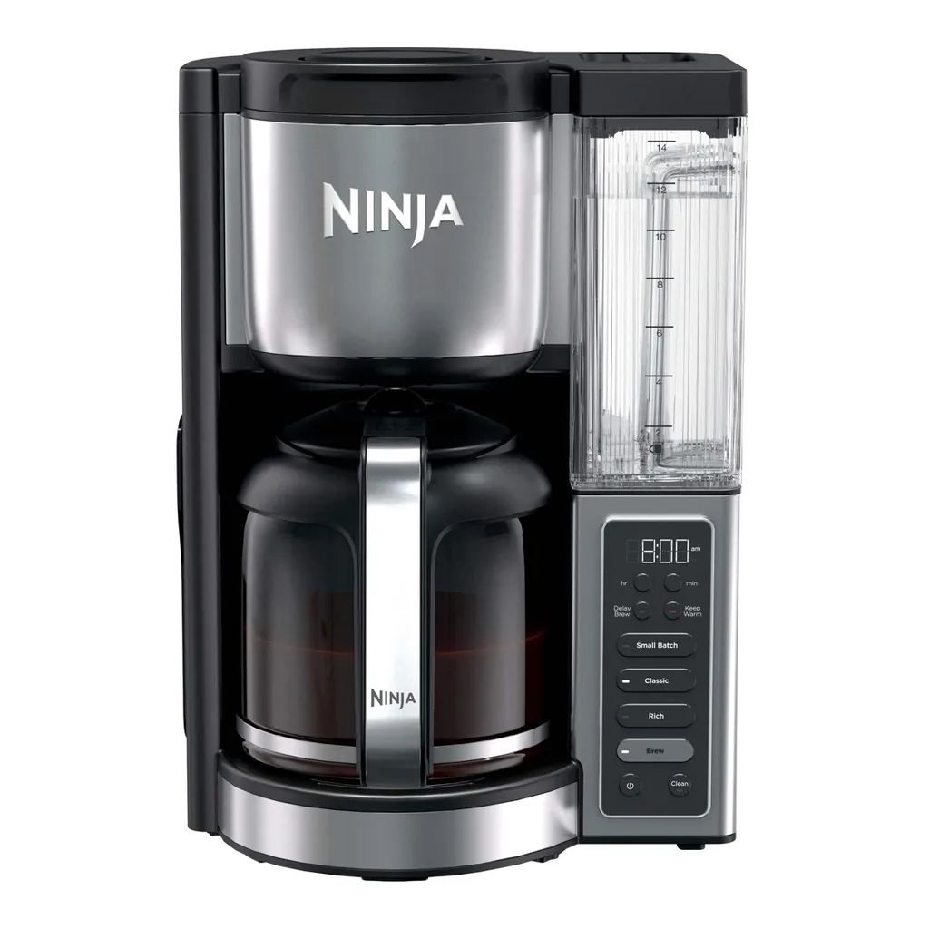 Ninja CE451 - Front view Ninja Fresh Brew CE451 stainless steel 14-cup coffee maker - front view