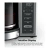 Ninja CE451 - Control panel Ninja Fresh Brew CE451 stainless steel 14-cup coffee maker - control panel