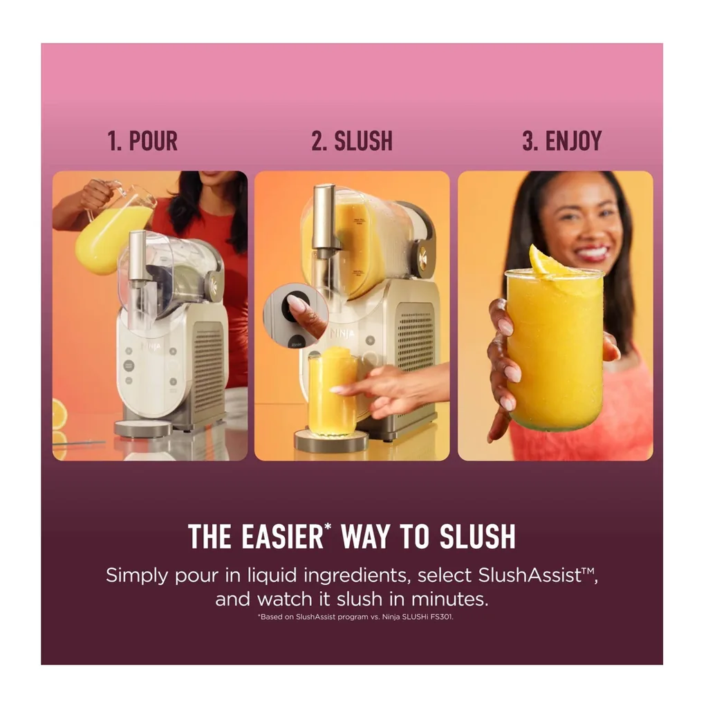 EditionSANI-Ninja-FS351BR-6686164-03 Ninja SLUSHi FS351BR 88-oz. Smart Frozen Drink Maker – Crema