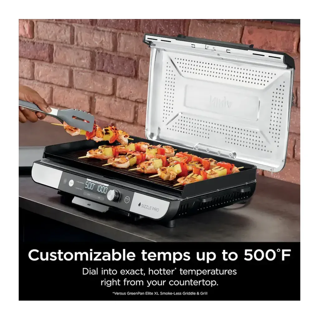 EditionSANI-Ninja-GX101-6618964-03 Ninja GX101 Sizzle Pro XL 20-Inch Indoor Grill and Griddle