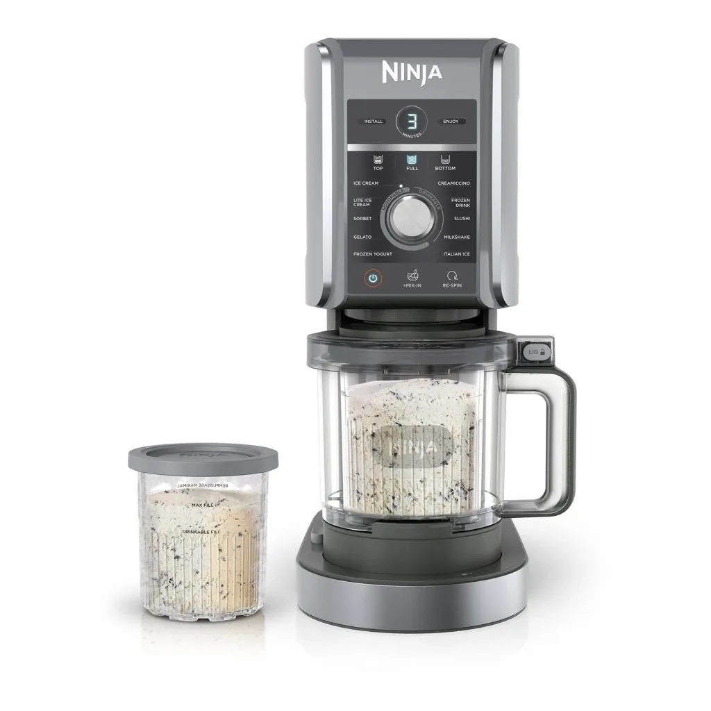 EditionSANI-Ninja-NC501-6513000-01 Ninja CREAMi Deluxe NC501 11-in-1 Frozen Treat Maker