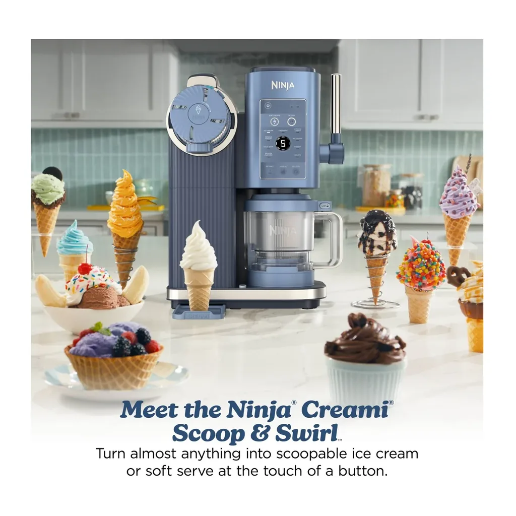 EditionSANI-Ninja-NC701BL-6686162-04 Ninja CREAMi Scoop & Swirl NC701 Ice Cream & Soft Serve Maker