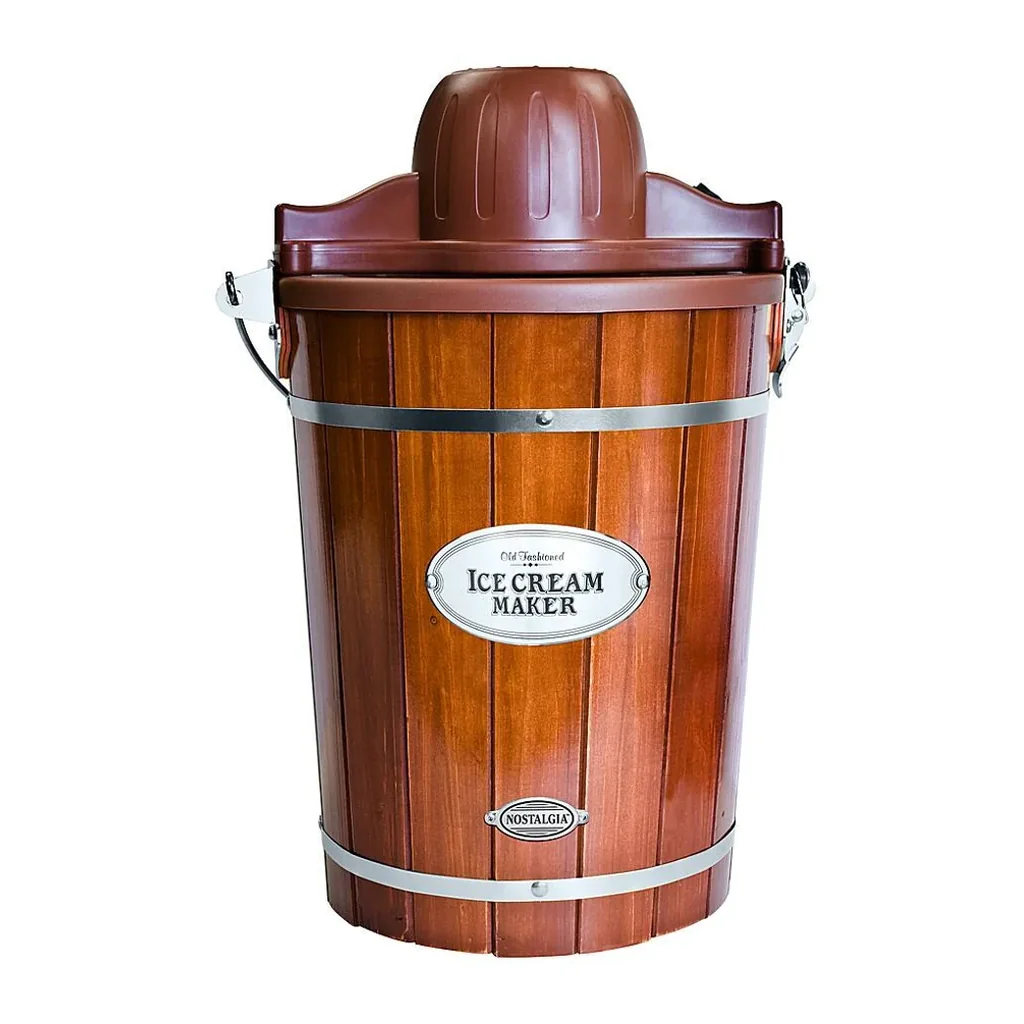 EditionSANI-Nostalgia-ICMP600WD-12609418-05 Nostalgia ICMP600WD 6-Qt. Electric Ice Cream Maker – Woodgrain