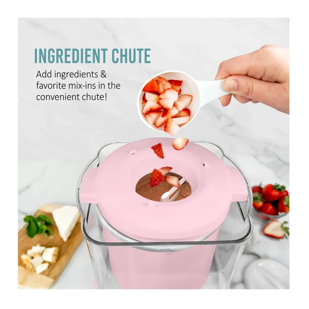 EditionSANI-Nostalgia-NGICM2PS6A-12609420-06 Nostalgia NGICM2PS6A 2-Qt. Gel-Canister Ice Cream Maker – Pink