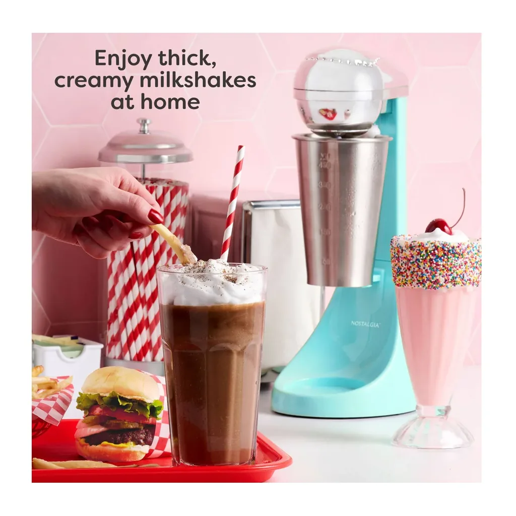 EditionSANI-Nostalgia-NMLKS100AQ-12819589-05 Nostalgia NMLKS100AQ Two-Speed Milkshake Maker – Aqua