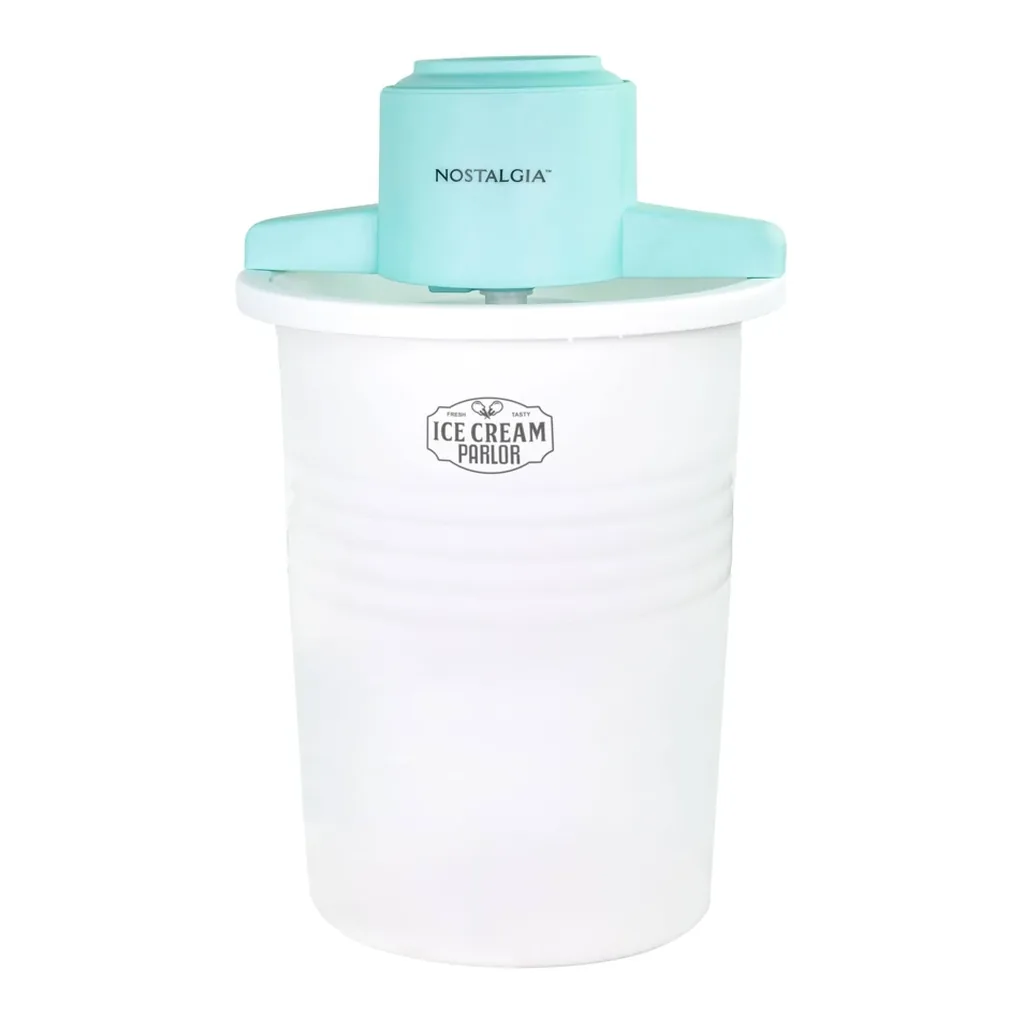EditionSANI-Nostalgia-NPICM6WH6A-12609424-01 Nostalgia NPICM6WH6A 6-Qt. Electric Ice Cream Maker – Blue/White