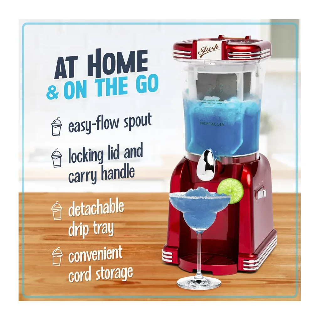 EditionSANI-Nostalgia-NSM32RRD1-12829747-03 Nostalgia NSM32RRD1 32-oz. Retro Slush Drink Maker – Red
