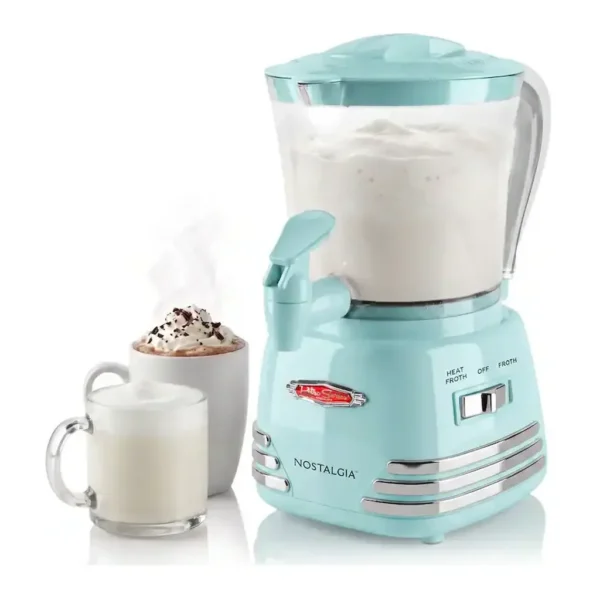 EditionSANI-Nostalgia-Retro-Hot-Chocolate-Maker-Aqua-12854683-01 Nostalgia Retro Hot Chocolate Maker — Aqua