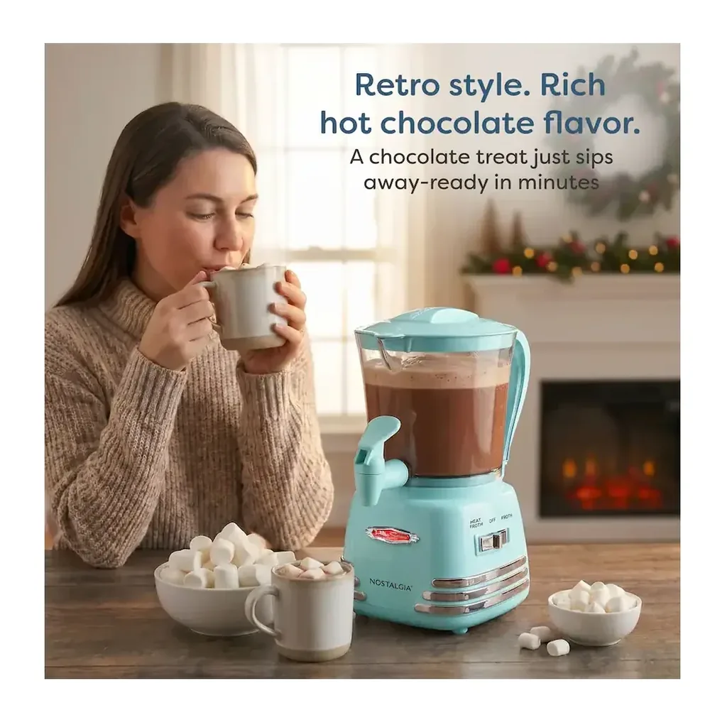 EditionSANI-Nostalgia-Retro-Hot-Chocolate-Maker-Aqua-12854683-06 Nostalgia Retro Hot Chocolate Maker — Aqua