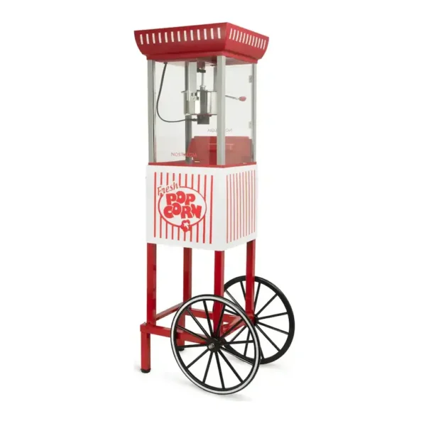 EditionSANI-Nostalgia-Vintage-2-5-oz-Popcorn-Cart-45-Inches-Tall-Red-12592259-01 Nostalgia Vintage 2.5-oz. Popcorn Cart, 45-Inches Tall — Red