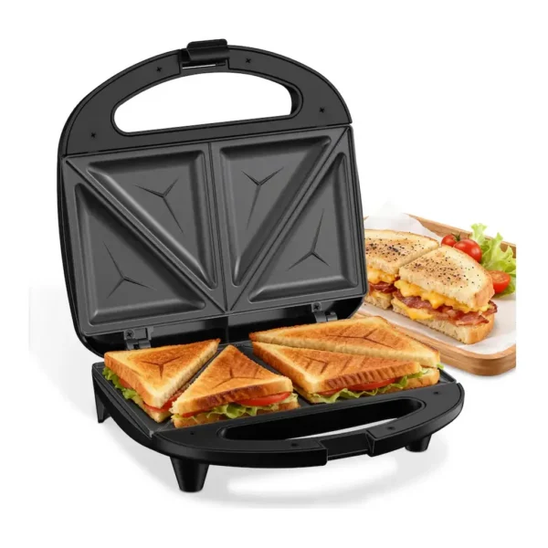 EditionSANI-OSTBA-ABS07-T-2-Slice-Sandwich-Maker-with-Triangle-Plates-Black-11151494-01 OSTBA ABS07-T 2-Slice Sandwich Maker with Triangle Plates — Black
