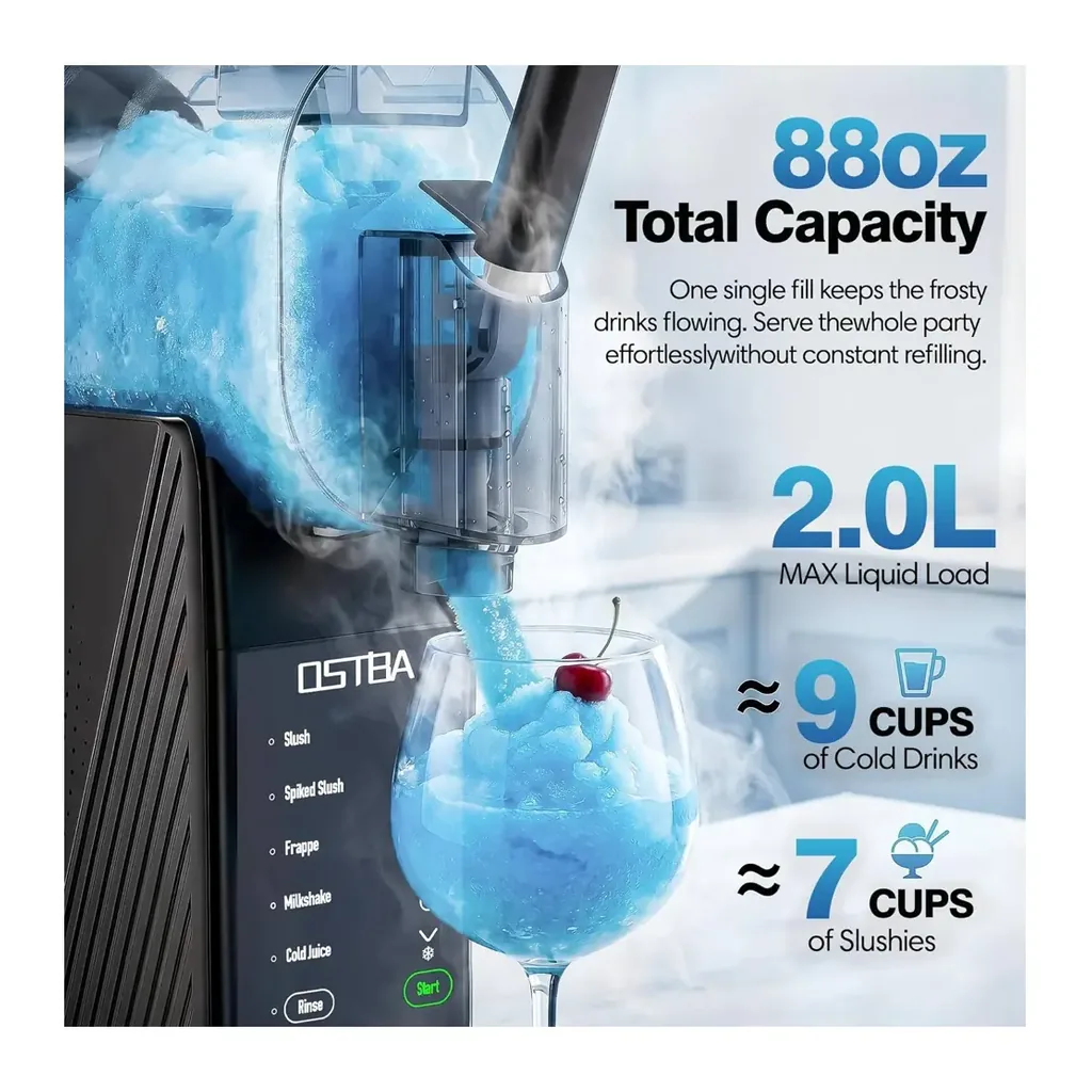 EditionSANI-OSTBA-FDM201-11444794-02 OSTBA FDM201 88-oz. Frozen Drink Maker – Black