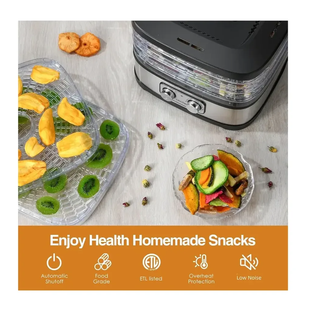 EditionSANI-OSTBA-GGJ-261A-Rotary-Control-Food-Dehydrator-with-5-BPA-Free-Trays-Silver-11151829-08 OSTBA GGJ-261A Rotary-Control Food Dehydrator with 5 BPA-Free Trays — Silver
