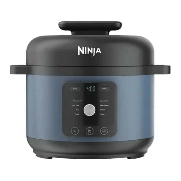 Ninja - HyperHeat 6.5-qt Pressure Cooker - Blue Macaron – product image 1 Ninja - HyperHeat 6.5-qt Pressure Cooker - Blue Macaron – product view 1