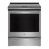EditionSANI-PHS930YPFS-6444714-01 GE Profile PHS930YPFS - 30 in. Wide 5 Elements 5.3 Cu. Ft. Slide-In Electric Induction True Convection Range with No Preheat Air Fry and Wi-Fi - Stainless Steel