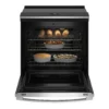 EditionSANI-PHS930YPFS-6444714-03 GE Profile PHS930YPFS - 30 in. Wide 5 Elements 5.3 Cu. Ft. Slide-In Electric Induction True Convection Range with No Preheat Air Fry and Wi-Fi - Stainless Steel