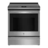 EditionSANI-PSS93YPFS-6403845-01 GE Profile PSS93YPFS - 30 in. Wide 5 Elements 5.3 Cu. Ft. Smart Slide-In Electric Convection Fingerprint Resistant Range - Stainless Steel