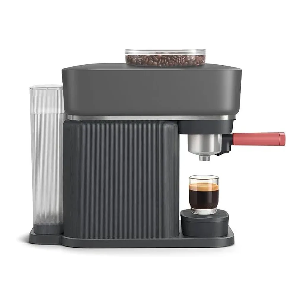 EditionSANI-Philips-BAR301-60-11388874-02 Philips Baristina Espresso Machine – Black with Berry Red Handle