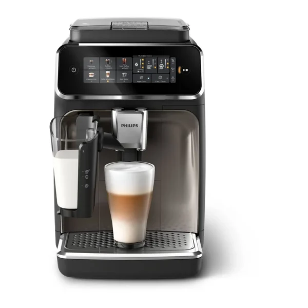 EditionSANI-Philips-EP3347-90-12838531-01 Philips 3300 EP3347/90 LatteGo Automatic Espresso Machine – Black/Chrome