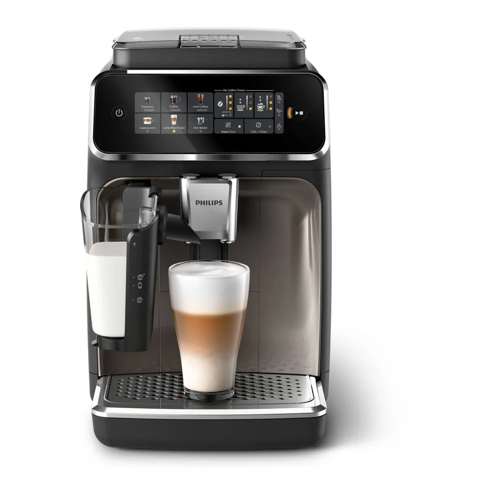 EditionSANI-Philips-EP3347-90-12838531-01 Philips 3300 EP3347/90 LatteGo Automatic Espresso Machine – Black/Chrome