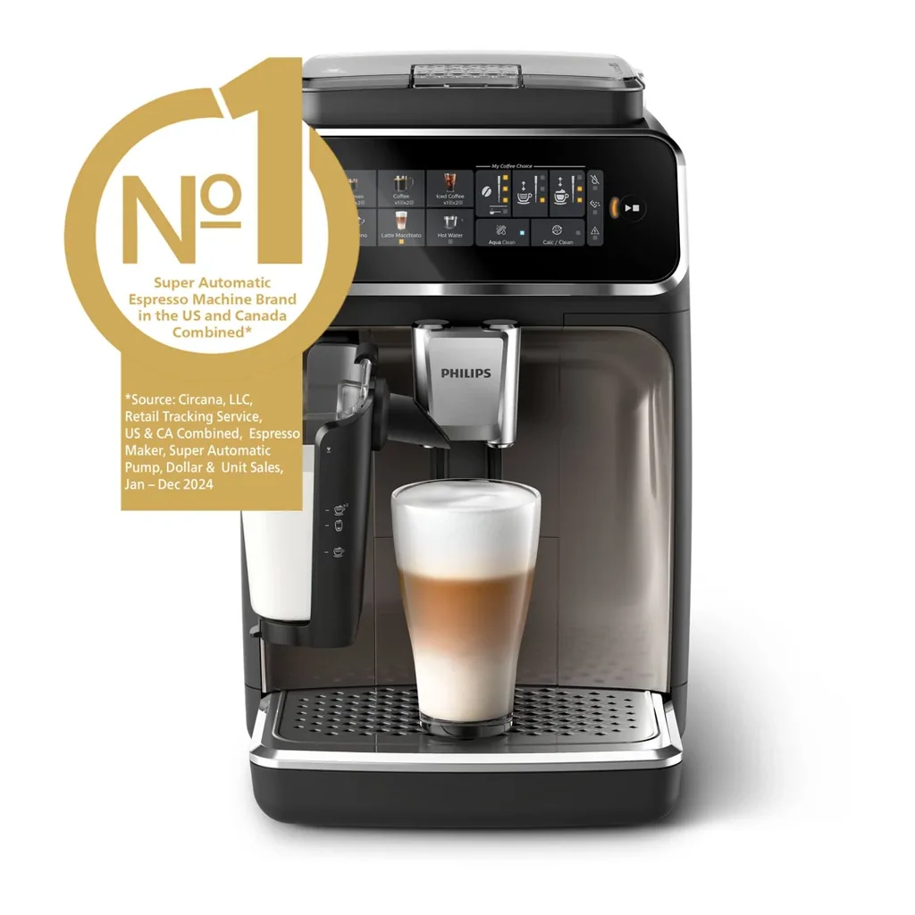 EditionSANI-Philips-EP3347-90-12838531-02 Philips 3300 EP3347/90 LatteGo Automatic Espresso Machine – Black/Chrome