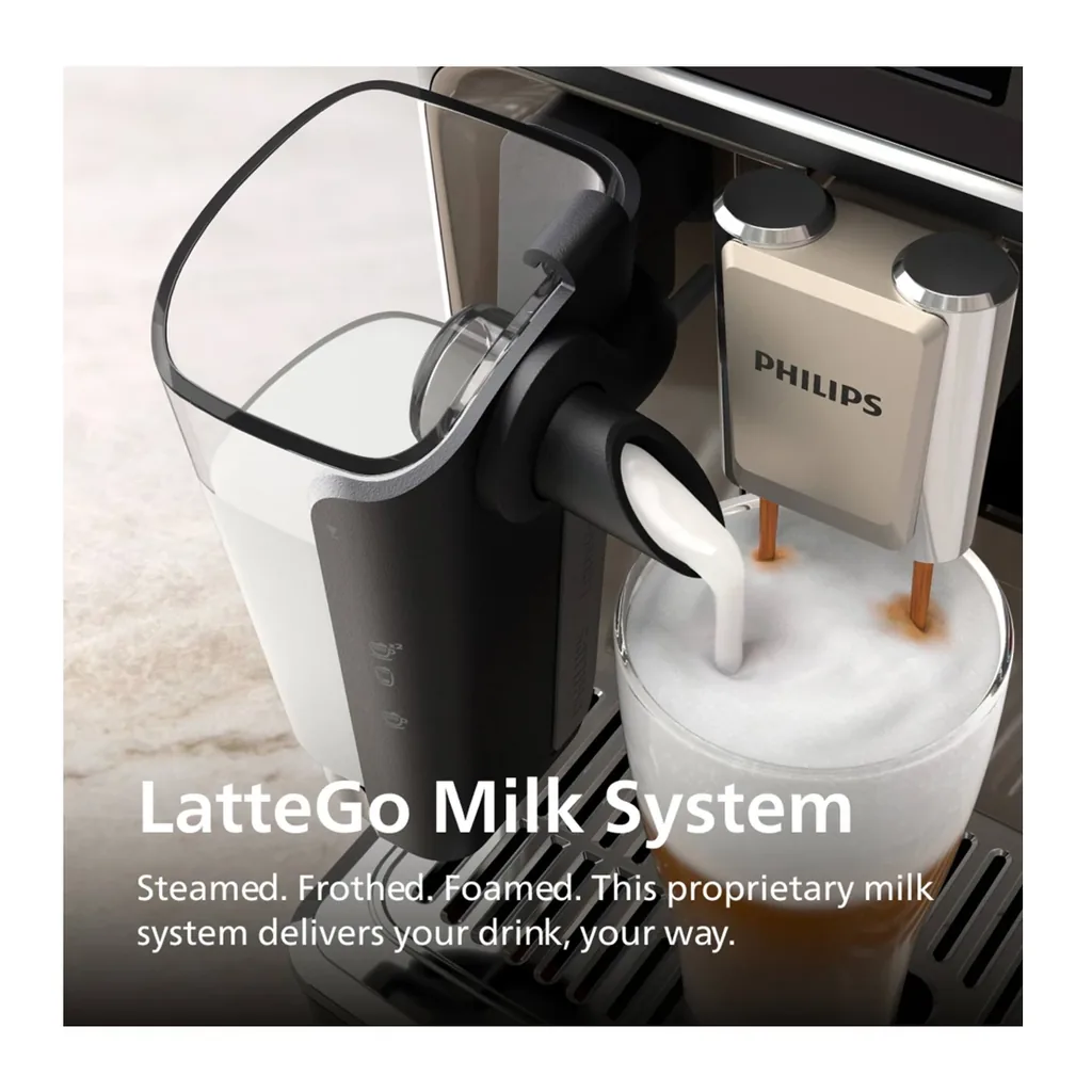 EditionSANI-Philips-EP5544-94-11974948-04 Philips 5500 EP5544/94 LatteGo Automatic Espresso Machine – Grey Chrome