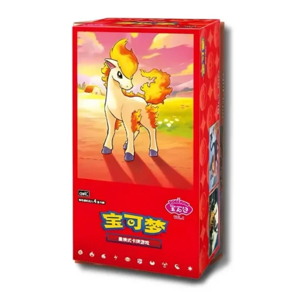EditionSANI-Pokemon-ML-306259-01 Pokemon Gem Volume 4 CBB4C Booster Box, Simplified Chinese