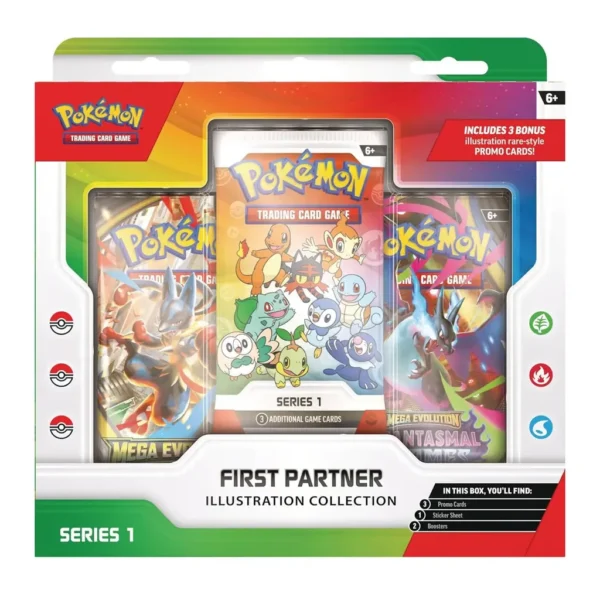 EditionSANI-Pokemon-ML-306266-01 Pokemon TCG First Partner Illustration Collection Series 1, FPSERIES1