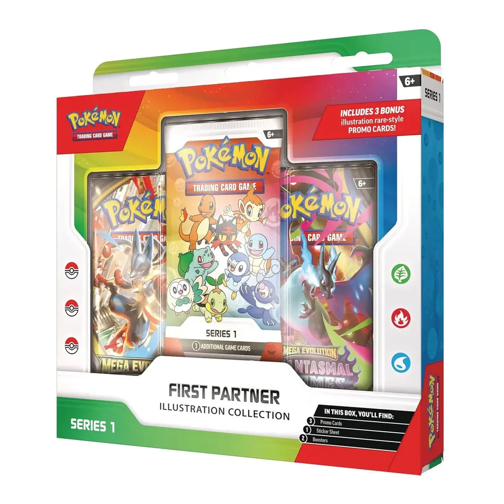 EditionSANI-Pokemon-ML-306266-02 Pokemon TCG First Partner Illustration Collection Series 1, FPSERIES1