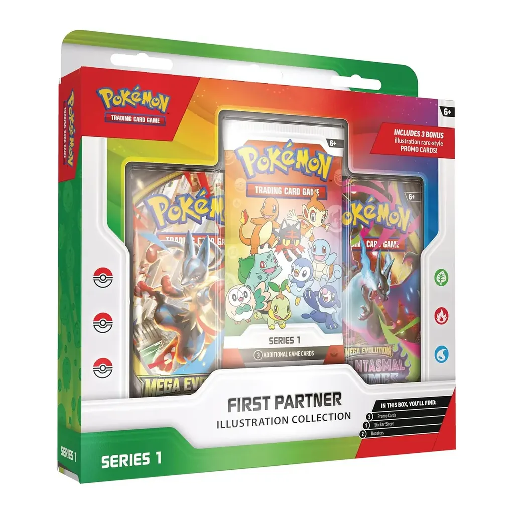 EditionSANI-Pokemon-ML-306266-03 Pokemon TCG First Partner Illustration Collection Series 1, FPSERIES1
