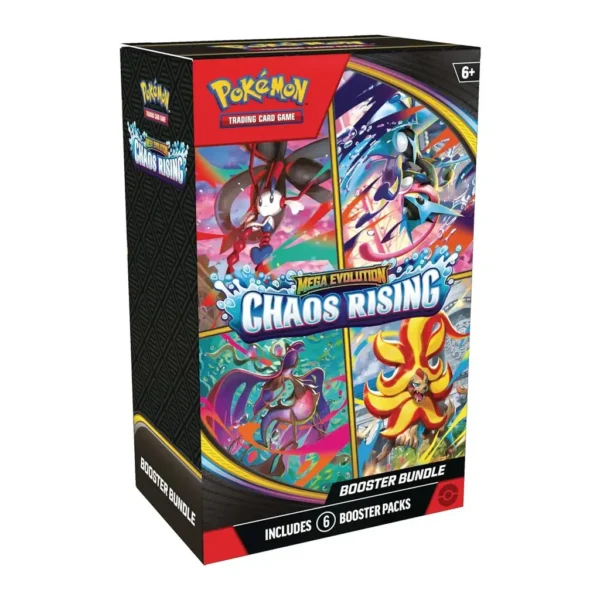 EditionSANI-Pokemon-ML-306317-01 Pokemon TCG Mega Evolution Chaos Rising ME04-BDL Booster Bundle