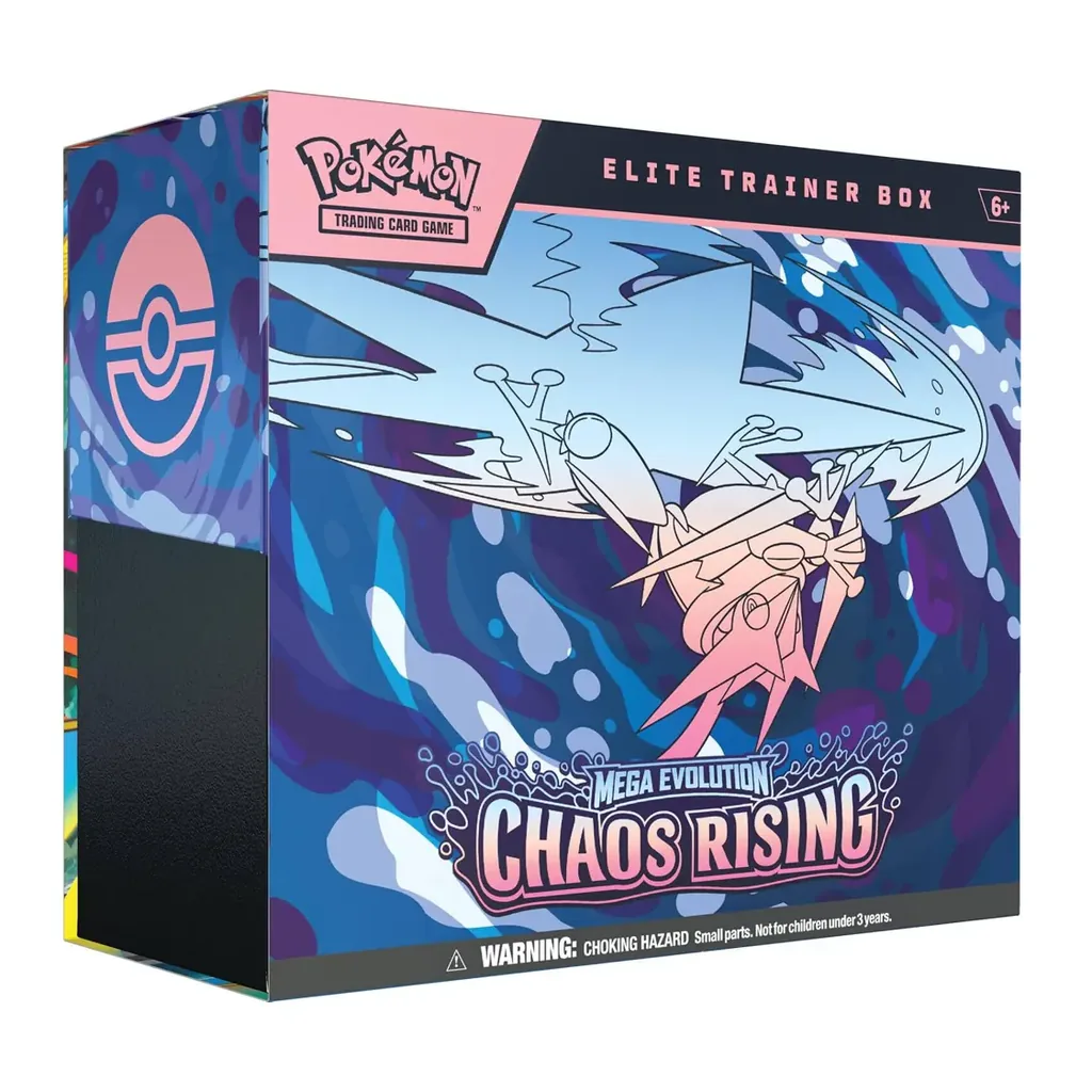 EditionSANI-Pokemon-ML-306318-04 Pokemon TCG Mega Evolution Chaos Rising ME04-ETB Elite Trainer Box