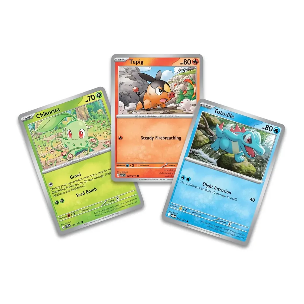 EditionSANI-Pokemon-ML-306327-03 Pokemon TCG Ascended Heroes ME2.5-PIN First Partners Deluxe Pin Collection
