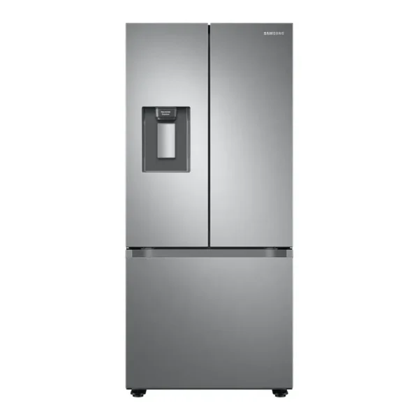 EditionSANI-RF22A4221SR-AA-6471965-01 Samsung - 30 in. Wide 22 cu. ft. 3-Door French Door Smart Refrigerator with External Water Dispenser - Stainless Steel