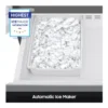 EditionSANI-RF22A4221SR-AA-6471965-04 Samsung - 30 in. Wide 22 cu. ft. 3-Door French Door Smart Refrigerator with External Water Dispenser - Stainless Steel