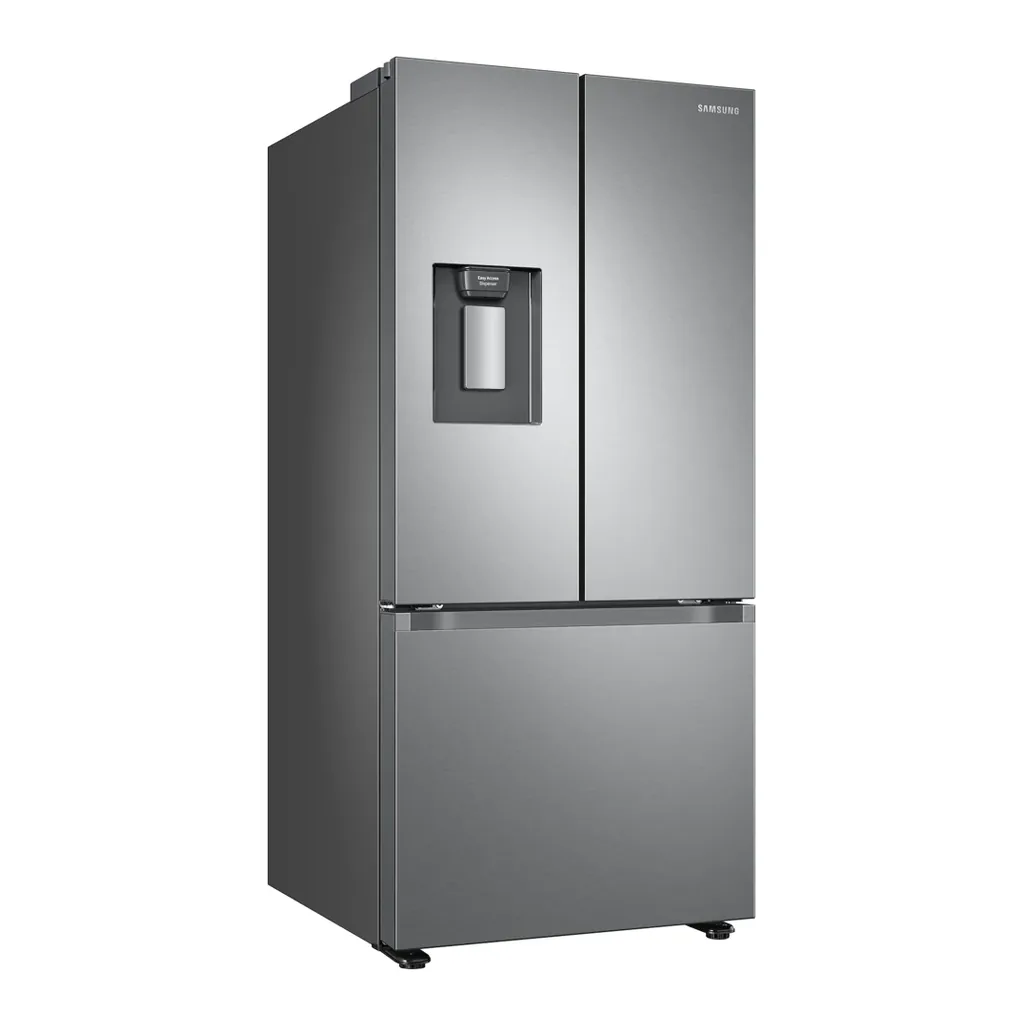 EditionSANI-RF22A4221SR-AA-6471965-05 Samsung - 30 in. Wide 22 cu. ft. 3-Door French Door Smart Refrigerator with External Water Dispenser - Stainless Steel