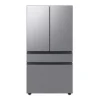EditionSANI-RF23BB8600QLAA-6493492-01 Samsung - 36 in. Wide BESPOKE 23 cu. ft. 4-Door French Door Counter Depth Smart Refrigerator with Beverage Center - Stainless Steel