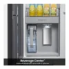 EditionSANI-RF23BB8600QLAA-6493492-05 Samsung - 36 in. Wide BESPOKE 23 cu. ft. 4-Door French Door Counter Depth Smart Refrigerator with Beverage Center - Stainless Steel