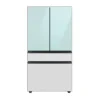 EditionSANI-RF29BB86004MAA-6493525-01 Samsung RF29BB86004MAA - 36 in. Wide BESPOKE 29 cu. ft 4-Door French Door Smart Refrigerator with Beverage Center - Morning Blue Glass