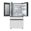 EditionSANI-RF29BB86004MAA-6493525-04 Samsung RF29BB86004MAA - 36 in. Wide BESPOKE 29 cu. ft 4-Door French Door Smart Refrigerator with Beverage Center - Morning Blue Glass