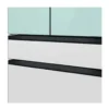 EditionSANI-RF29BB86004MAA-6493525-06 Samsung RF29BB86004MAA - 36 in. Wide BESPOKE 29 cu. ft 4-Door French Door Smart Refrigerator with Beverage Center - Morning Blue Glass