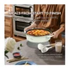 EditionSANI-RHMC-25001LG-12711896-06 Rosewill RHMC-25001LG 12.7 QT Electric Hot Pot, Split Design, 11.8" Pot, SUS Basket, 1600W, Includes Utensils - Light Green