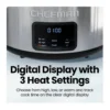 EditionSANI-RJ15-7-SS-D-12747774-04 Chefman RJ15-7-SS-D 7 Quart Digital Slow Cooker with 24-Hour Timer, Auto Warm Function - Stainless Steel
