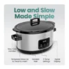 EditionSANI-RJ15-7-SS-D-12747774-06 Chefman RJ15-7-SS-D 7 Quart Digital Slow Cooker with 24-Hour Timer, Auto Warm Function - Stainless Steel