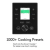 CHEF iQ - Multi-Function Smart Cooker w/ 10 Functions and Built-in Scale - Black – product image 4 CHEF iQ - Multi-Function Smart Cooker w/ 10 Functions and Built-in Scale - Black – product view 4
