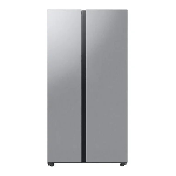 EditionSANI-RS23CB7600QL-AA-6529229-01 Samsung - 36 in. Wide BESPOKE Side-by-Side Counter Depth Smart Refrigerator with Beverage Center - Stainless Steel
