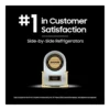 EditionSANI-RS23CB7600QL-AA-6529229-03 Samsung - 36 in. Wide BESPOKE Side-by-Side Counter Depth Smart Refrigerator with Beverage Center - Stainless Steel