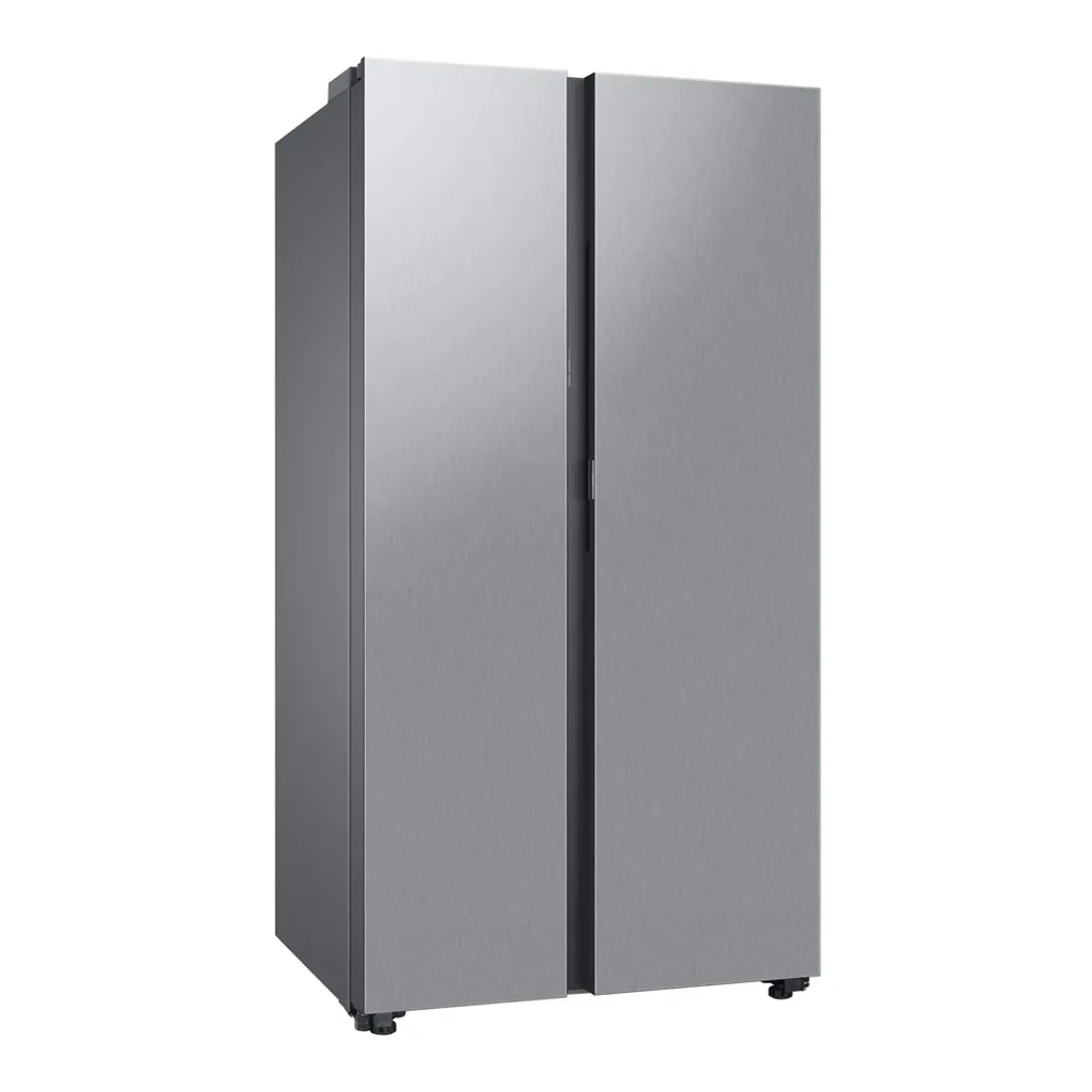 EditionSANI-RS23CB7600QL-AA-6529229-04 Samsung - 36 in. Wide BESPOKE Side-by-Side Counter Depth Smart Refrigerator with Beverage Center - Stainless Steel
