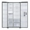 EditionSANI-RS23CB7600QL-AA-6529229-06 Samsung - 36 in. Wide BESPOKE Side-by-Side Counter Depth Smart Refrigerator with Beverage Center - Stainless Steel